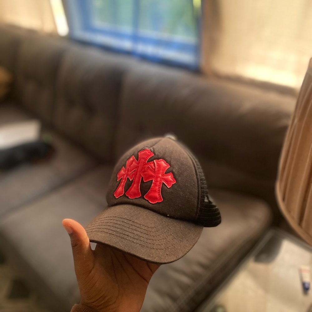 CHROME HEART HAT!!